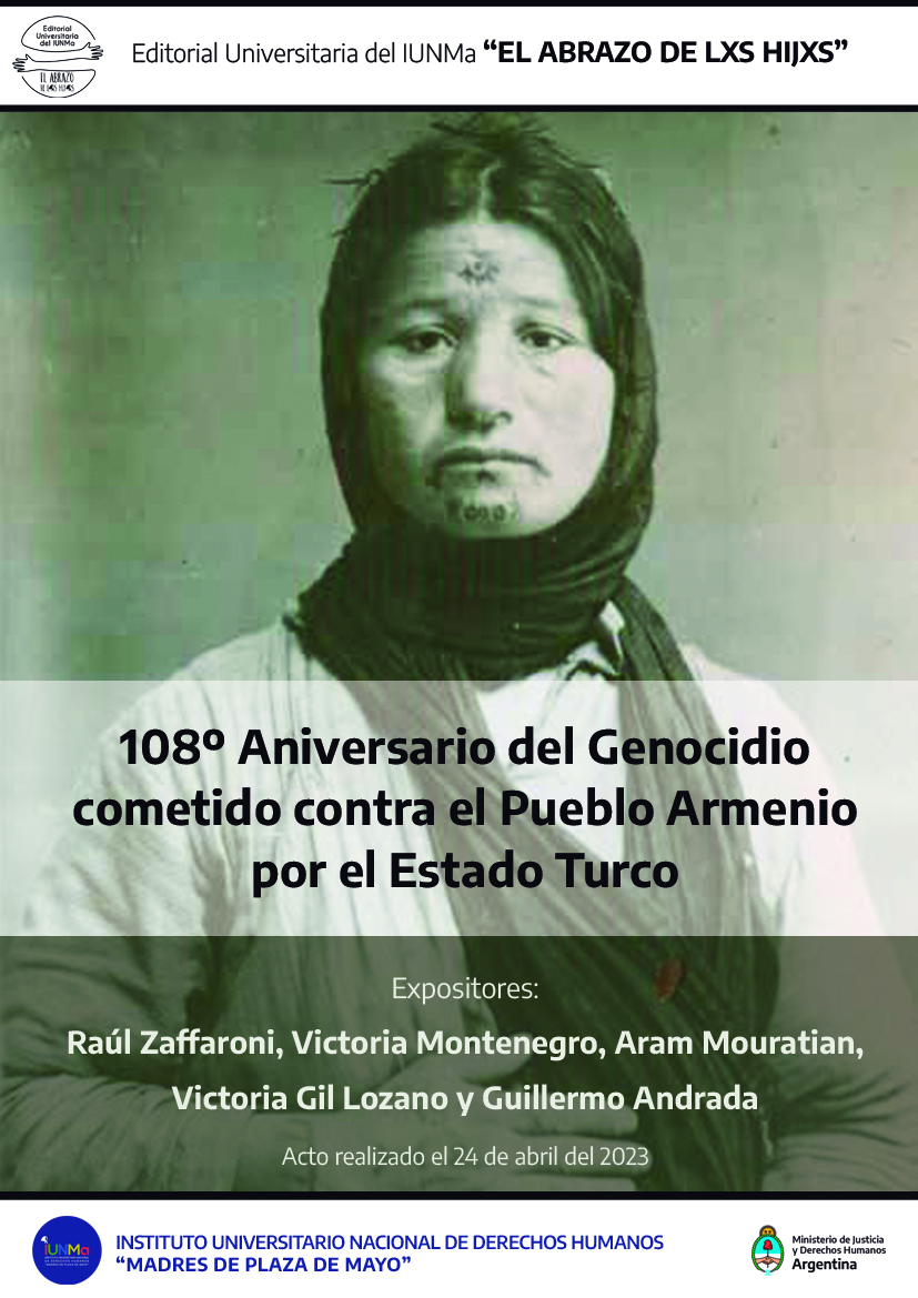 Acto por el 108º aniversario del genocidio cometido contra el pueblo armenio por el Estado Turco